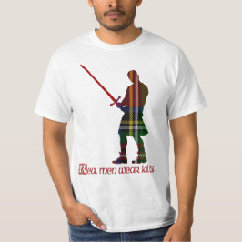 För Stewart för verkliga manarbäraKilts kunglig T-shirt
