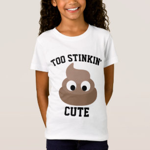 FÖR STINKIN'CUTE POOP KIDS T-SHIRTS