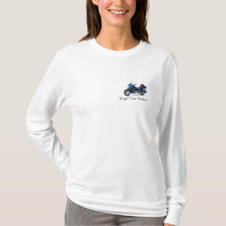 För stjärnalångärmad för damer kunglig tee shirt