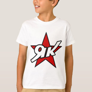 För stjärnalogotyp för Yak 52 röd T-tröja T Shirt