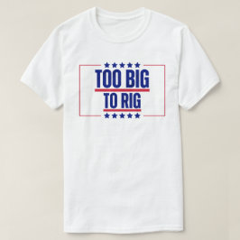 För stor för att riva USA T Shirt