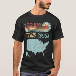 För stor till stor del för att köra utläggningskur t shirt