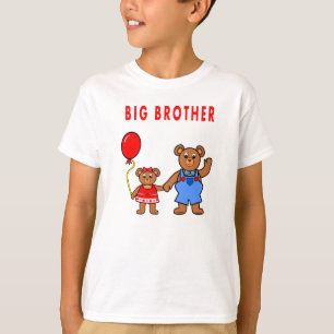 För storebror systert-skjorta lite t-shirt