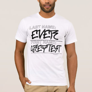 För största skjorta någonsin t-shirt