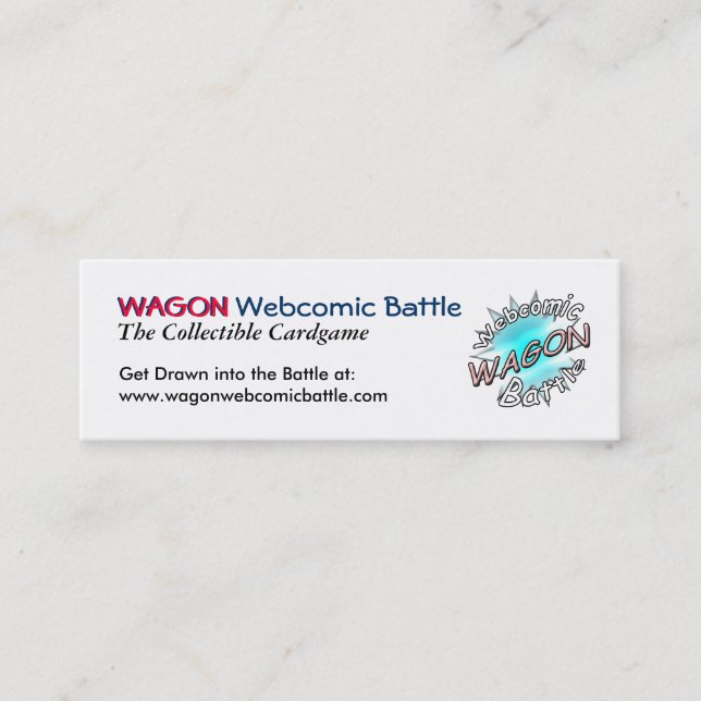 För stridpinne för VAGN webcomic kort (Framsida)