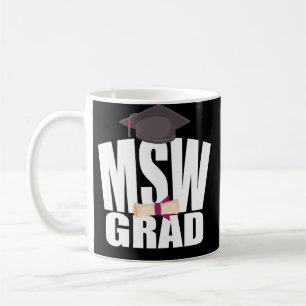 För studentengåvan för socialt arbete MSW mugge Kaffemugg