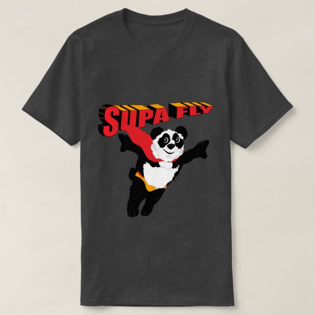 För Supa Dupa Fly Ya'll T Shirt (Design framsida)