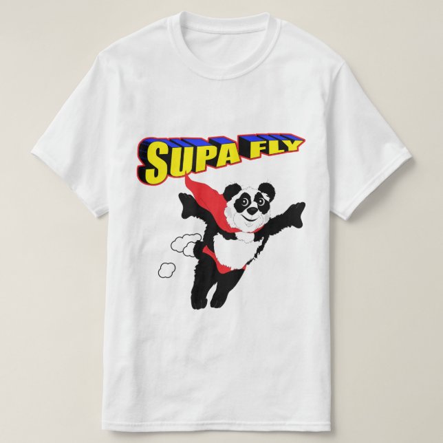 För Supa Fly Homie T Shirt (Design framsida)