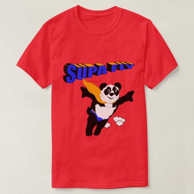 För Supa Fly Homie T Shirt (Design framsida)
