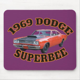 För Superbee för 1969 fint block mus Musmatta