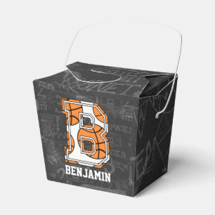 För svart tavlabasket för personlig brev B Presentaskar