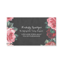 för svart tavlarosa ros för vintage blom- kran