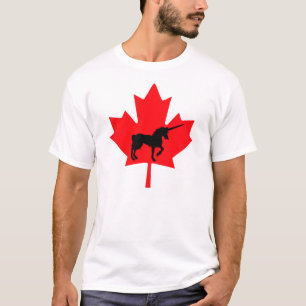 För svart utslagsplats för Unicorn UnicornT-trö T Shirt