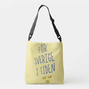 För Sverige i Tiden Bag, svenska motto Axelväska