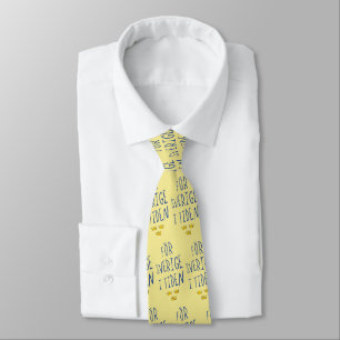 För Sverige mig Tiden Tie, svensk Motto Slips