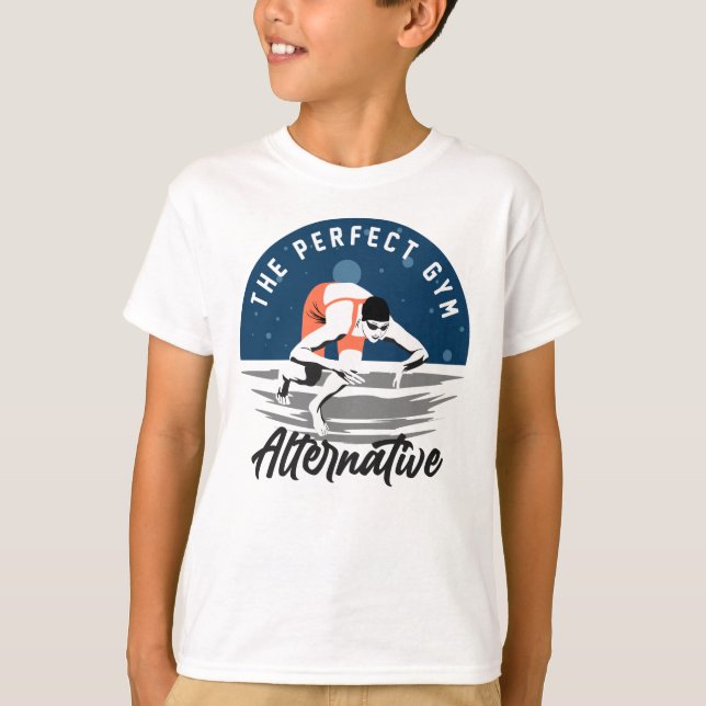För Swimmer - Perfekt Gym Alternative T Shirt (Framsida)