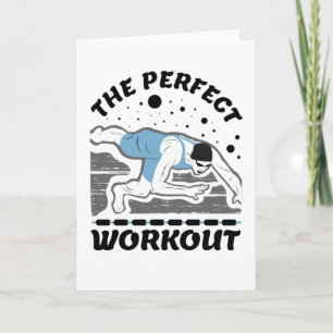 För Swimmer - Simman Perfekt Workout Kort