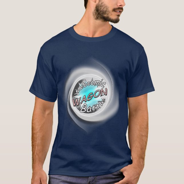 För Swirly för VAGNWebcomic strid Tshirt logotyp Tee Shirt (Framsida)
