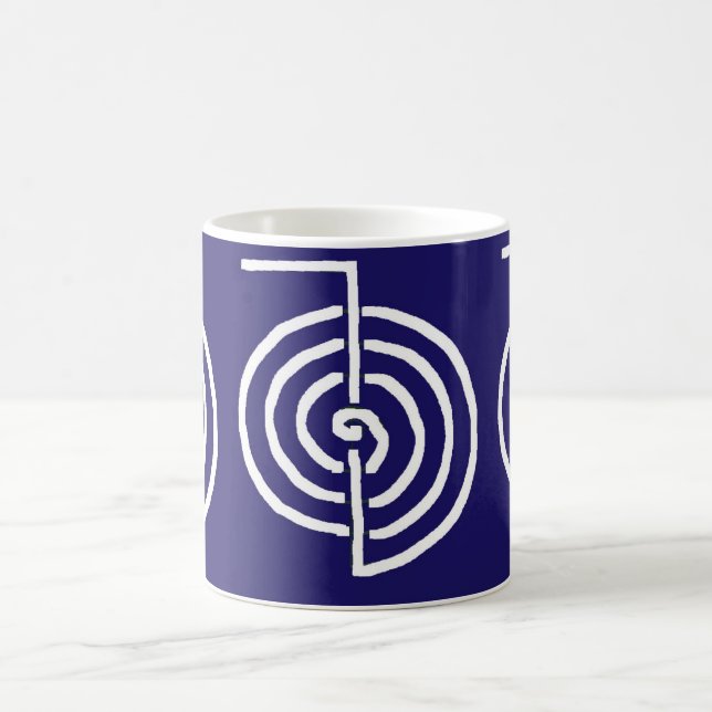 För symbolMALL för CHOKUREI Reiki grundläggande Kaffemugg (Center)