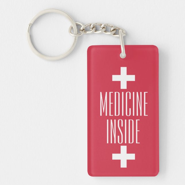 För symbolungar för röd medicin medicinsk (Framsidan)