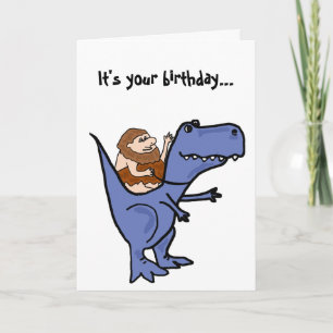 För T-Rex för BR roligt kort födelsedag