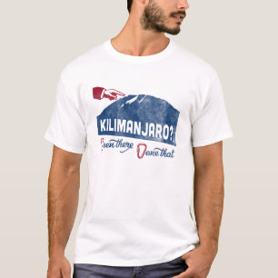 För T-tröjaberg för Mt Kilimanjaro utslagsplats Tee