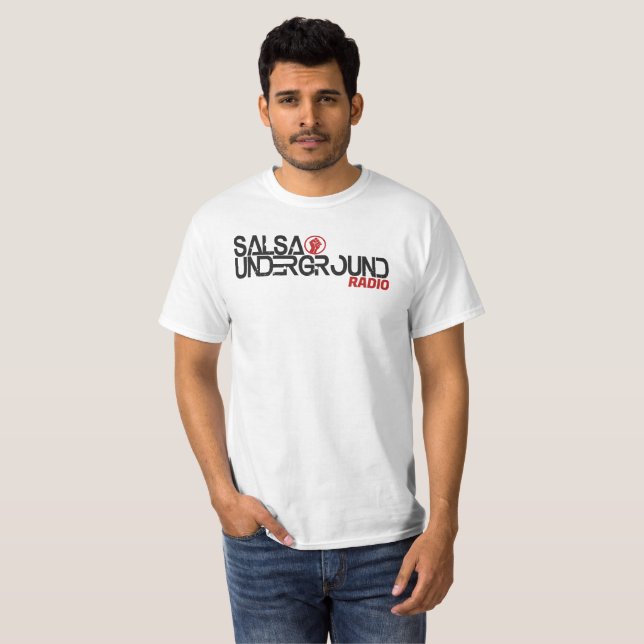 För T-tröjamanar för salsa underjordisk PROMO Tee (Hel framsida)