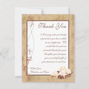 för tackkort för LÄGENHET 4x5 blommor för Tack Kort