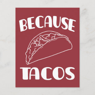 För Tacos Flygblad