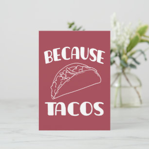 För Tacos Inbjudningar