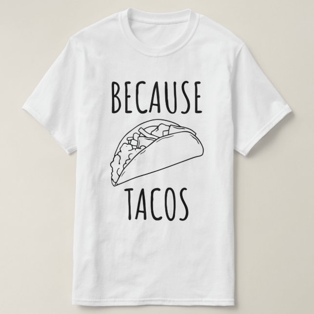 För Tacos T Shirt (Design framsida)