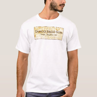 För Tango summat-skjorta Ergo Tee Shirt
