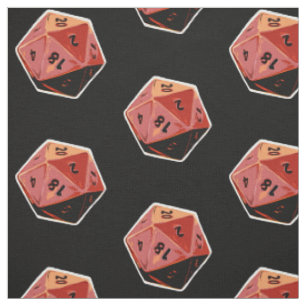 för tärningkonst för Gamer d20 tyg