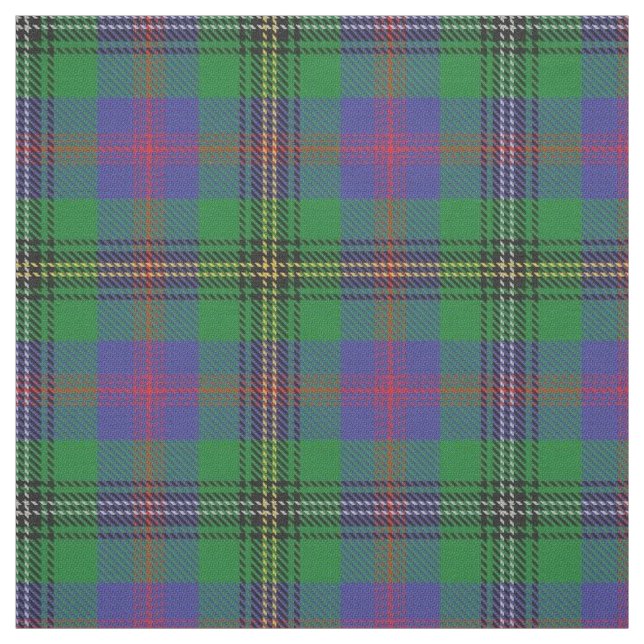 För Tartanpläd för klan Wood skotskt tyg (Provkarta)