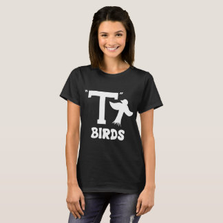 För Tbirds för T-fåglar rolig svart grundläggande T Shirt