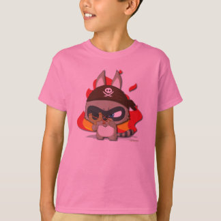För tecknade figurerSlingshot för gullig pirat Tee Shirt
