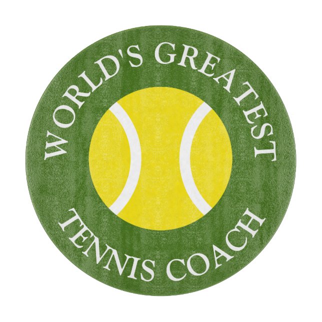 För tennisboll för anpassningsbar gul gåva för (Framsidan)