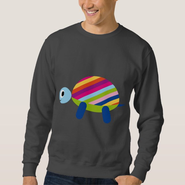 För Testudines för sköldpaddasköldpaddasköldpadda Sweatshirt (Framsida)