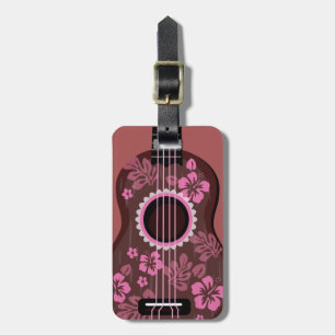 För textbagage för Ukulele beställnings- märkre Bagagebricka
