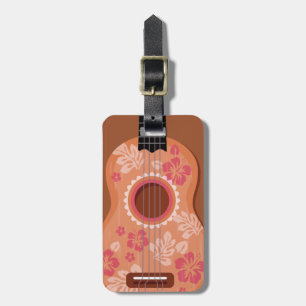 För textbagage för Ukulele beställnings- märkre Bagagebricka