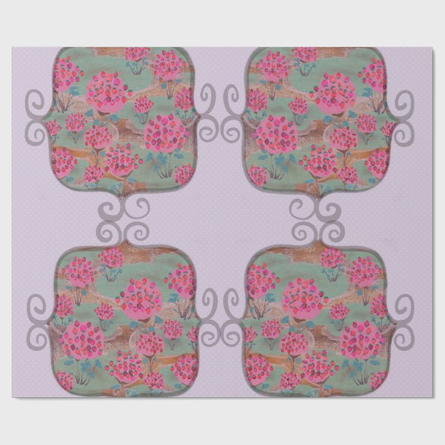 For the Love of Berry Wrapping Paper 1 Presentpapper (Platt)