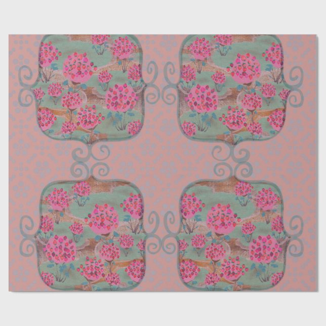 For the Love of Berry Wrapping Paper 3 Presentpapper (Platt)