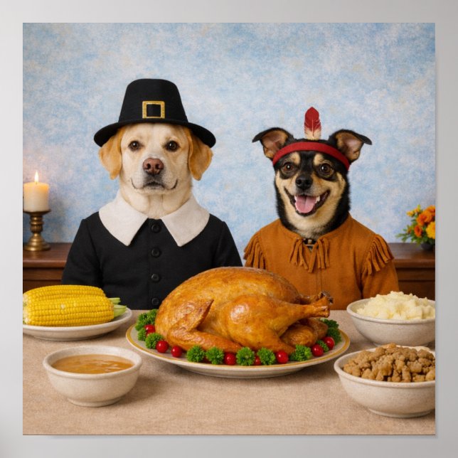 "For Thy Bounty, We Give Thanks" Poster (Framsidan)