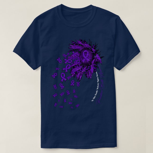För tidig fågelmedvetandegörande solros ingen kämp t shirt (Design framsida)