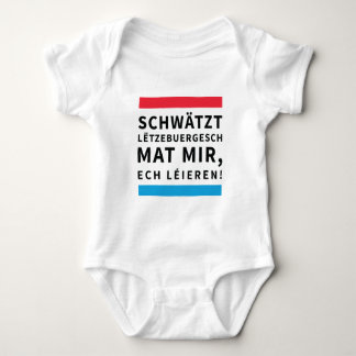 For Toddlers who Learn Luxembourgish Tee