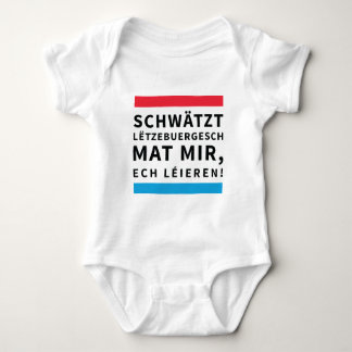 For Toddlers who Learn Luxembourgish Tee Shirt