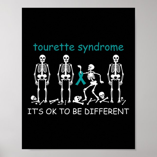 För Tourettes syndrom  Poster (Framsidan)