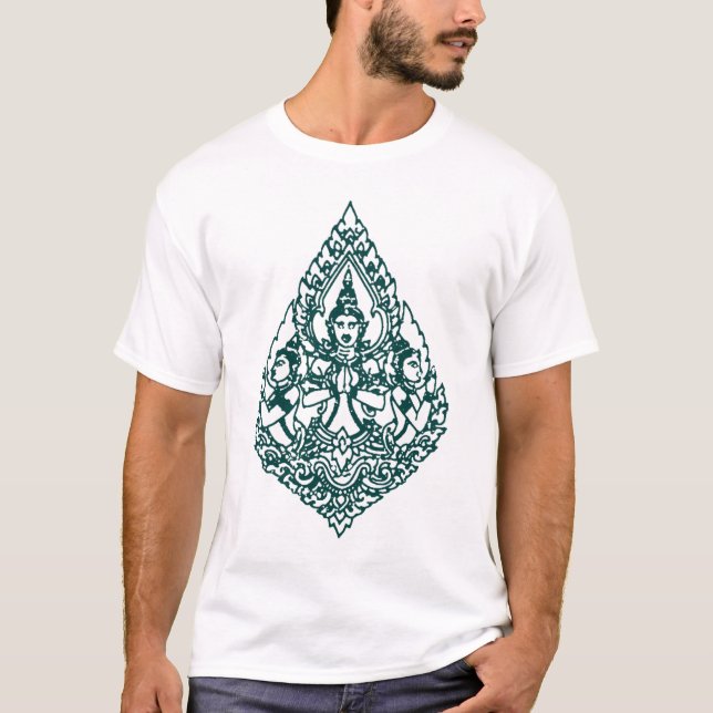 FÖR TRE HEAD BUDDHA BE SOM ÄR LAOTISKT SOM ÄR TEE (Framsida)