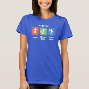 För triatletreanhängare t shirt