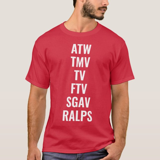 For True Swifties Only - ATWTMVTVFTVSGAVRALPS T Shirt (Framsida)